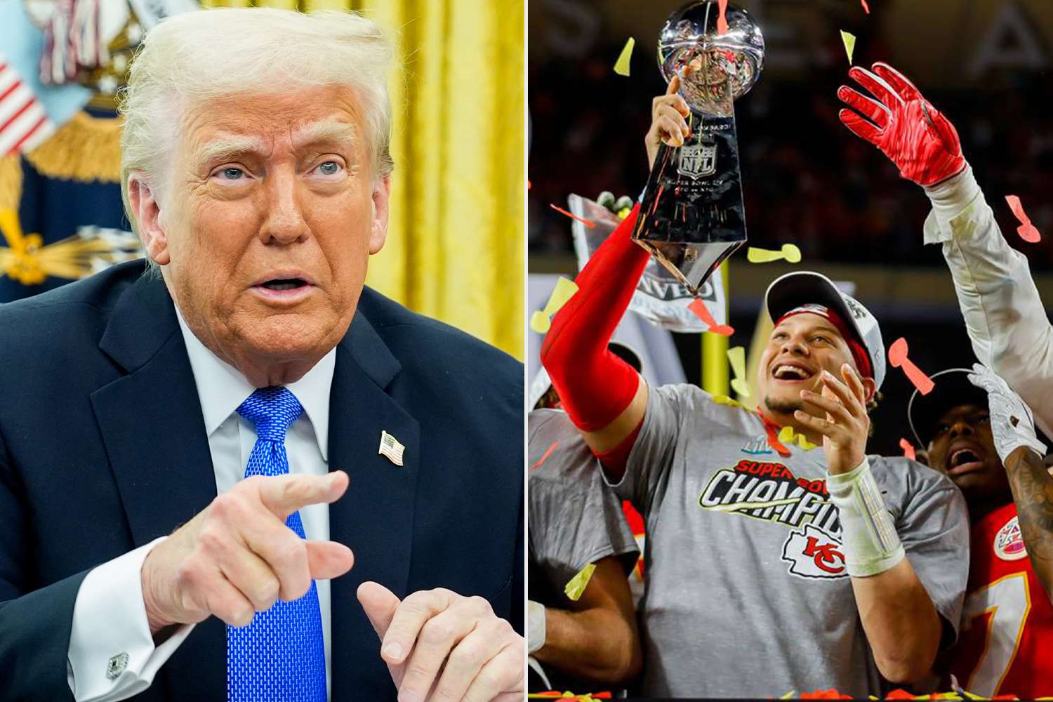 Trump Says Kansas City Chiefs Will Visit White House 5 Years After(00)