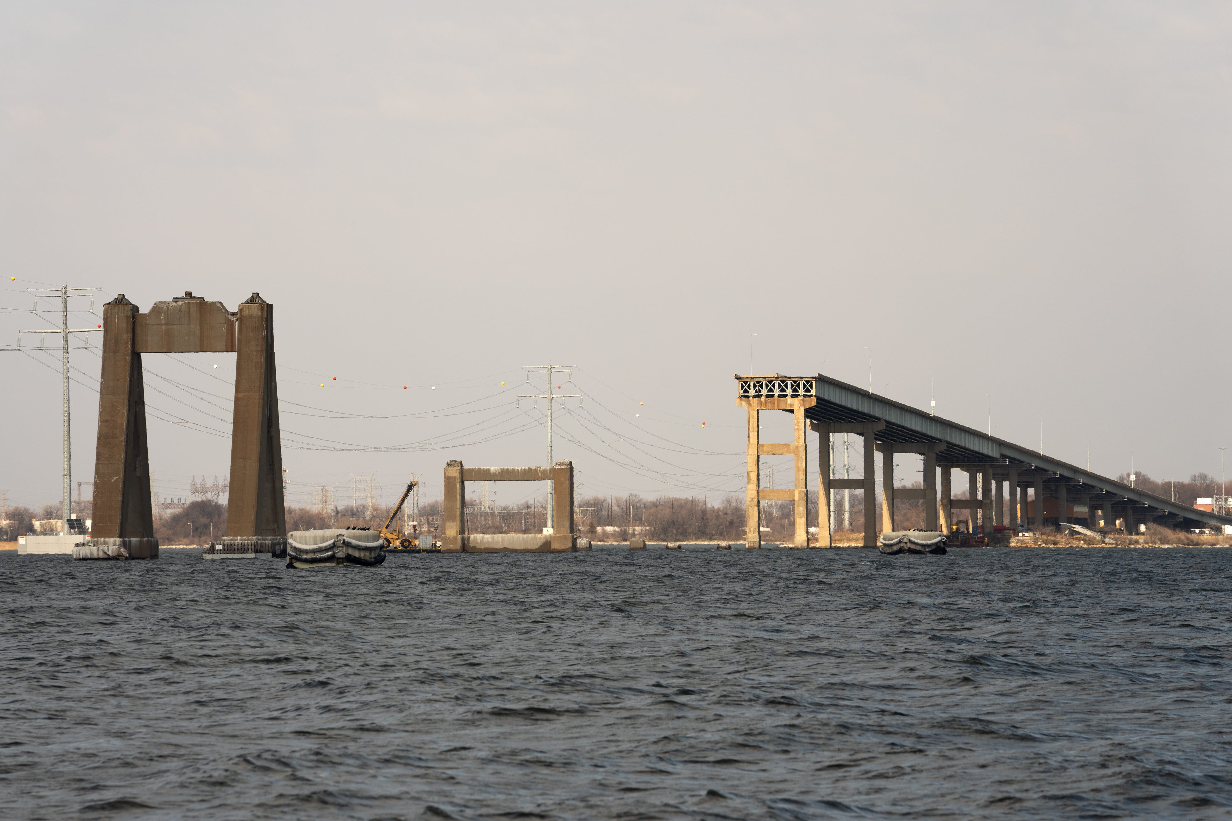 Explosion rocks ship near site of Baltimore bridge collapse: Officials