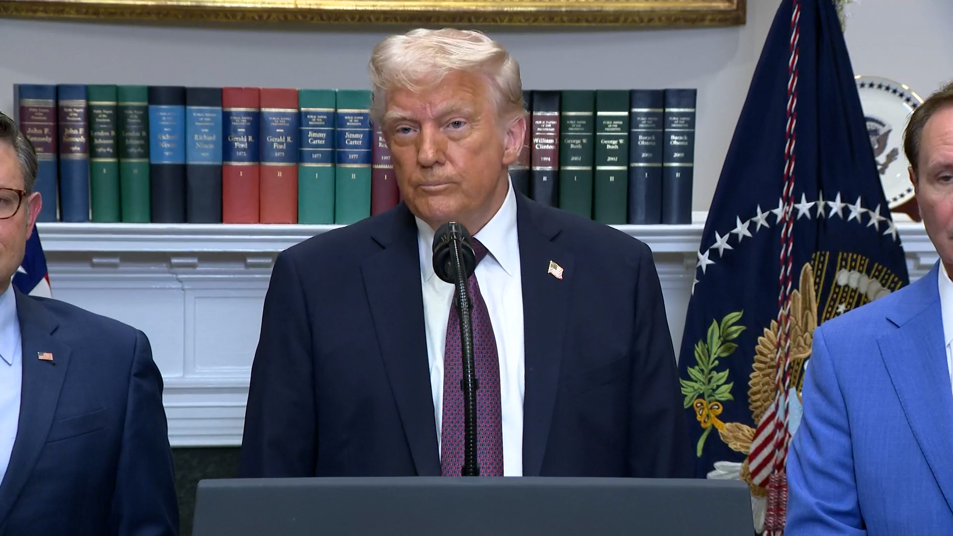 Trump addresses report of possible security leak on Signal