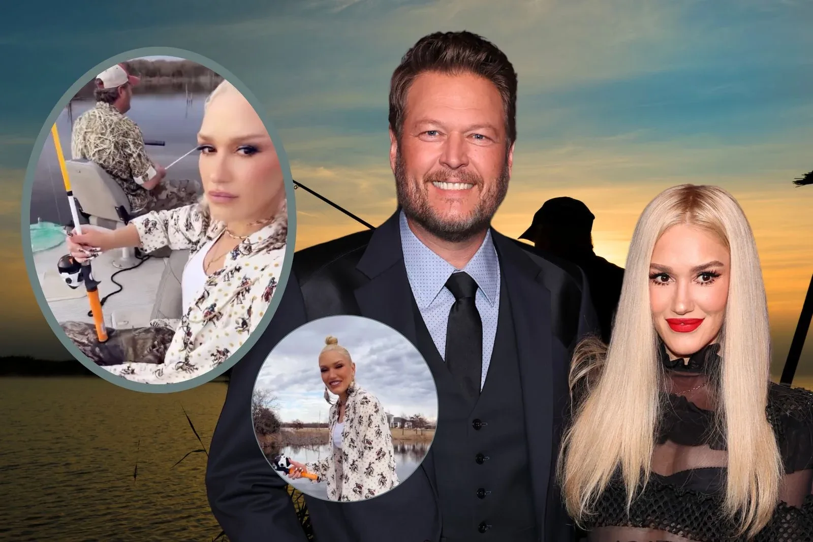 Blake Shelton + Gwen Stefani's Fishing Date Was Just Adorable [Watch]