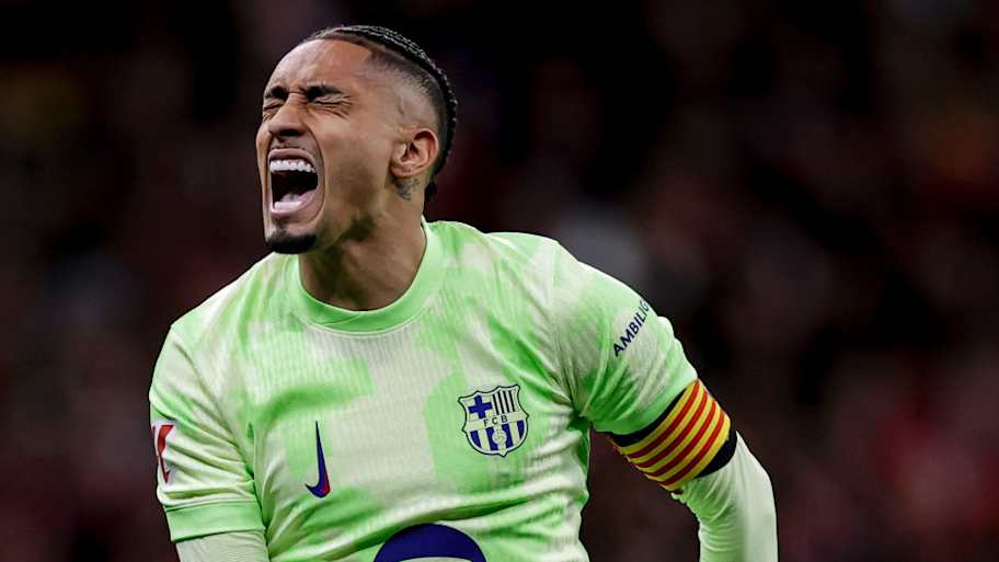Raphinha faz grande temporada pelo Barcelona | Soccrates Images/GettyImages