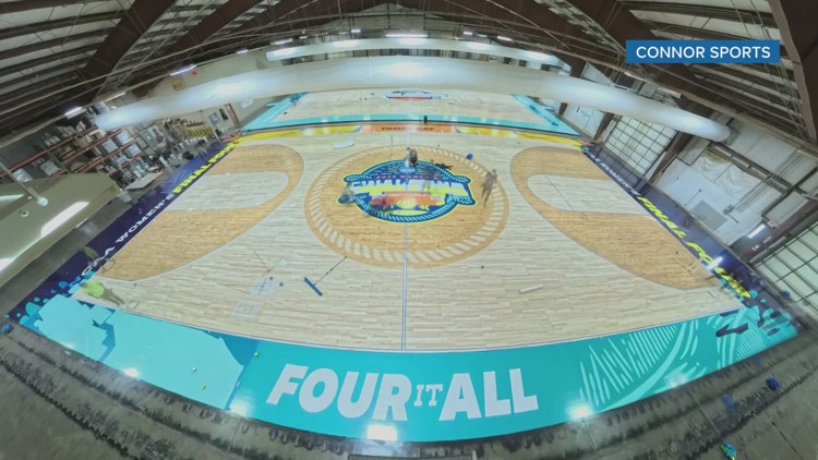 Crews switching Amalie Arena to basketball court for NCAA Women's Final ...