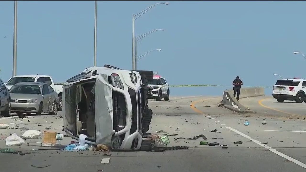 Accused reckless driver leads to 5vehicle crash in New Smyrna Beach; 2