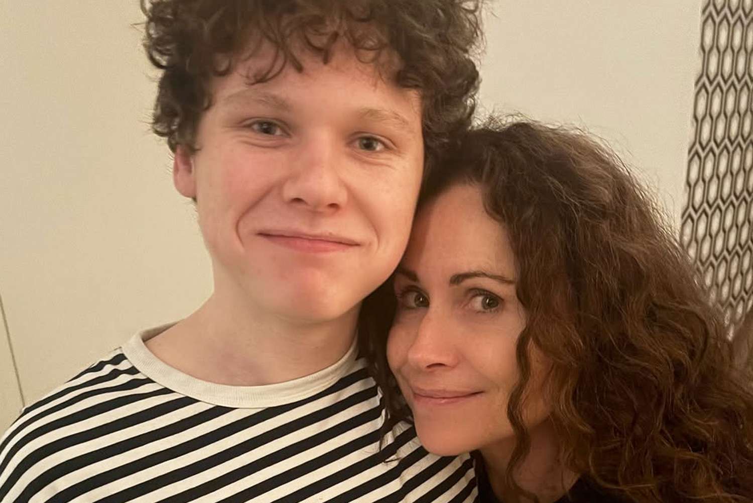 Minnie Driver Celebrates U.K. Mother's Day with 16YearOld Son Henry