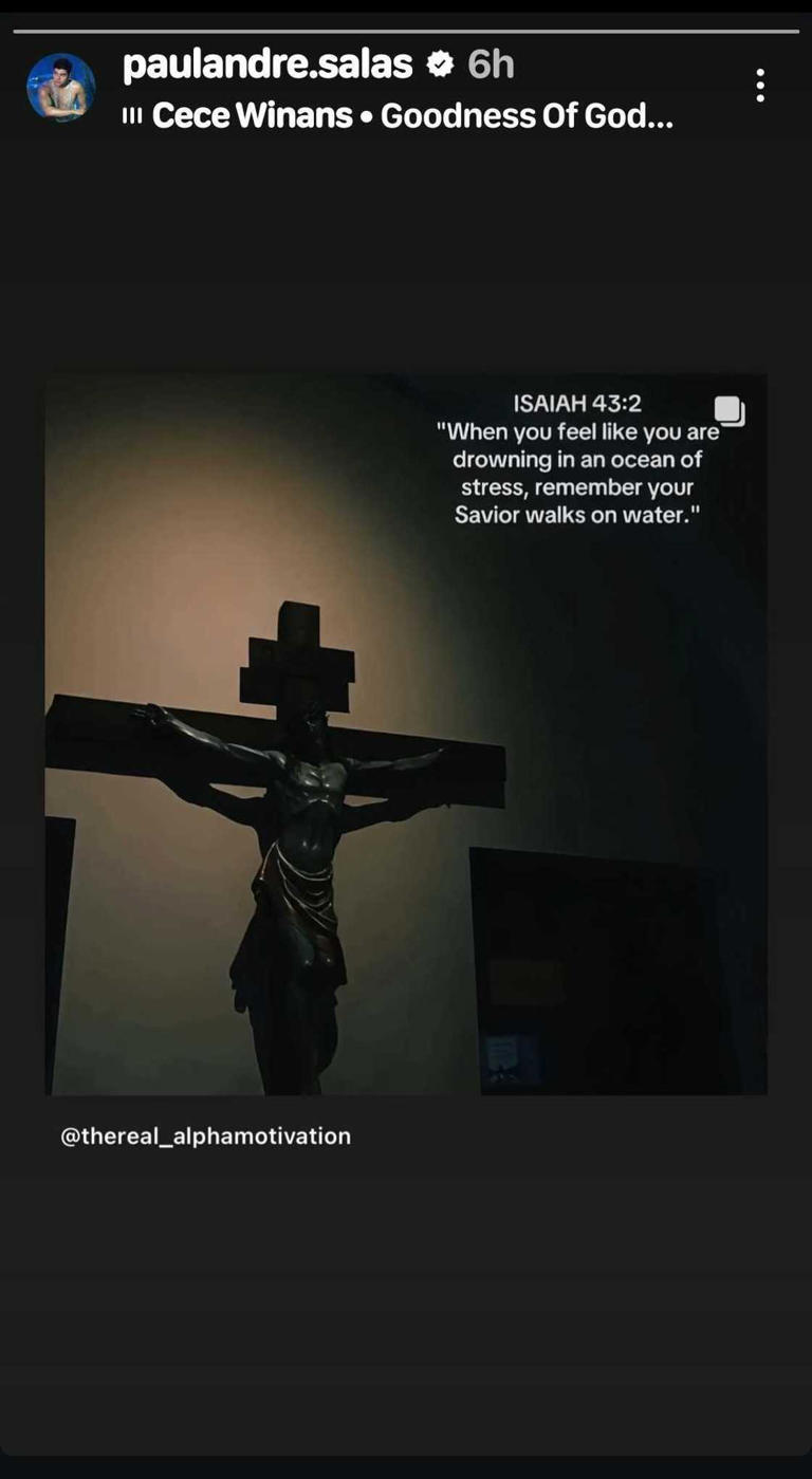Paul Salas, nag-share ng makabuluhang Bible verse sa social media
