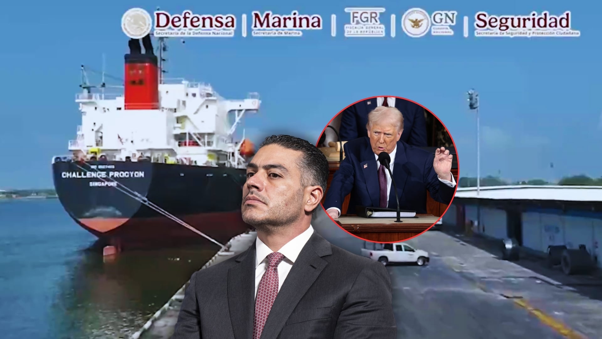 El buque asegurado con 10 millones de litros de diésel partió desde un puerto de Texas. Foto: Especial