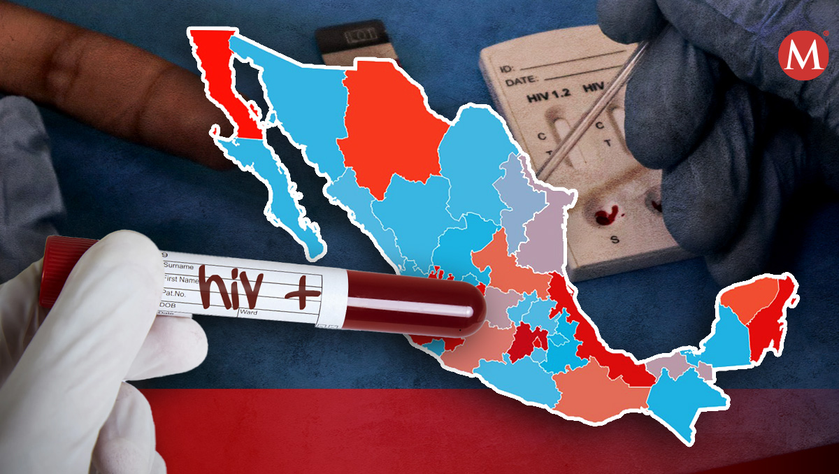 ¿Cuántos casos de VIH van y qué estados son los más afectados? Esto ...