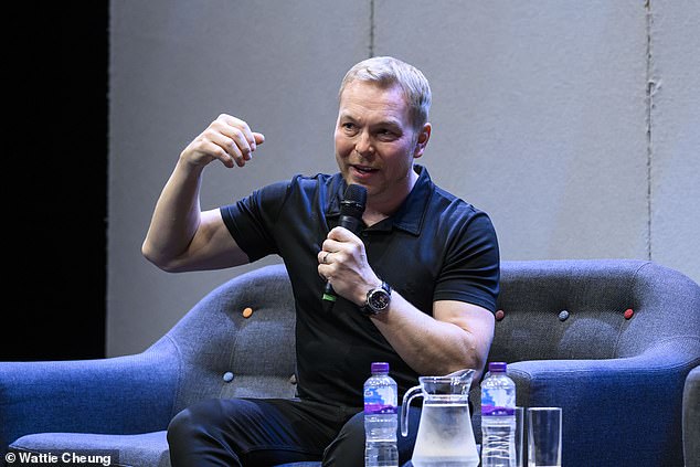 Sir Chris Hoy discussed the highs of his career in front of a sellout audience in Glasgow