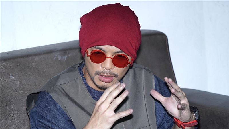 黃明志愚人節又傳死訊，&nbsp;自爆遭大馬記者咬死。（圖／記者趙于瑩攝影）