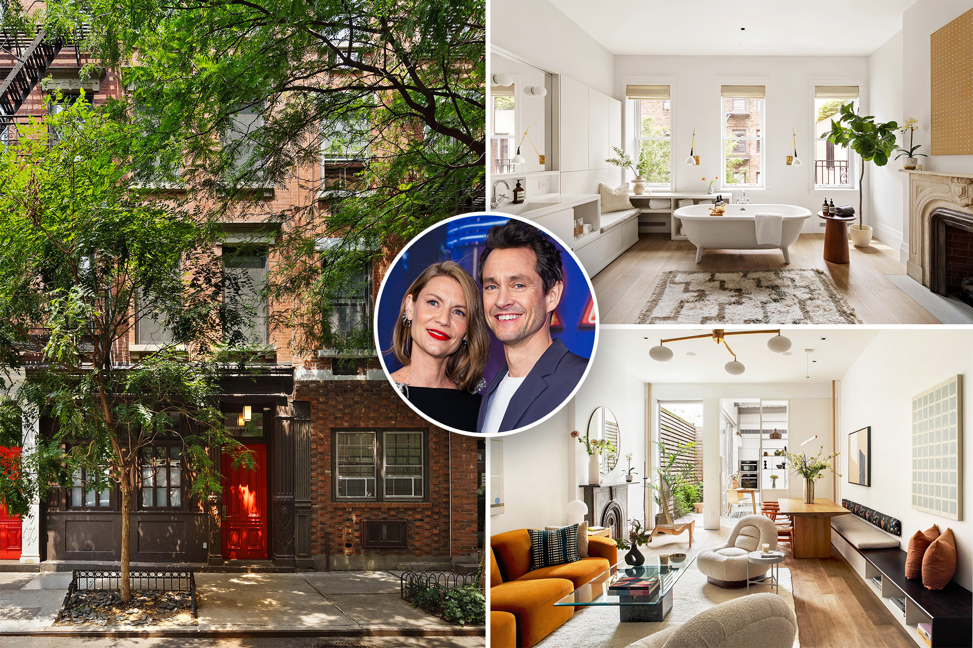 Claire Danes and Hugh Dancy have sold their elegant NYC townhouse for 9.9M