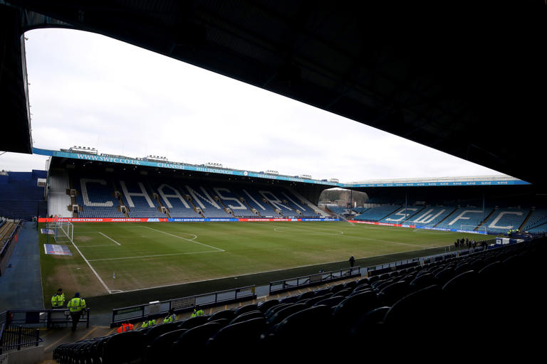 SHEFFIELD, ENGLAND - FEBRUARY 01: General view inside the stadium prior to the Sky Bet Championship match between Sheffield Wednesday FC and Luton Town FC at Hillsborough on February 01, 2025 in Sheffield, England. (Photo by Jess Hornby/Getty Images)