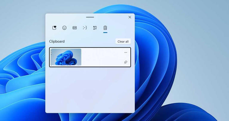 Windows clipboard showing save screenshot.