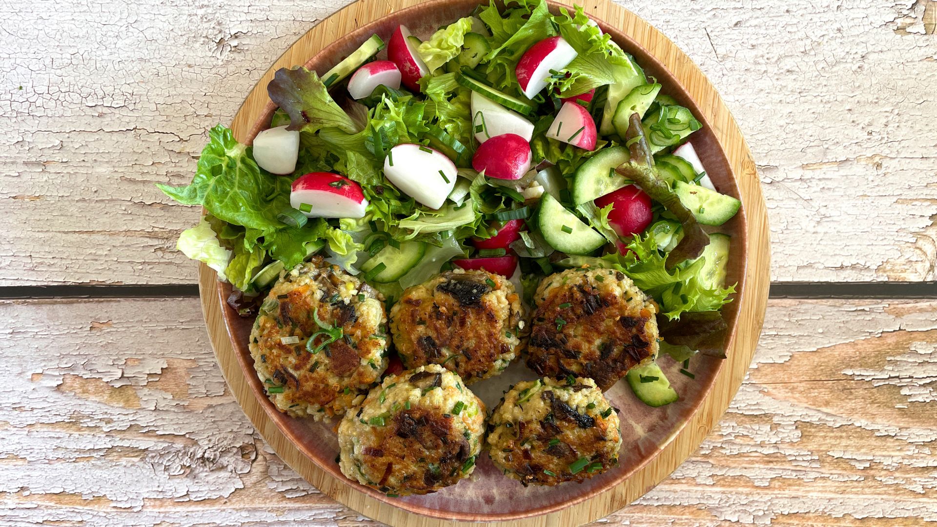 Günstiges Rezept für Bratlinge mit gerettetem Gemüse