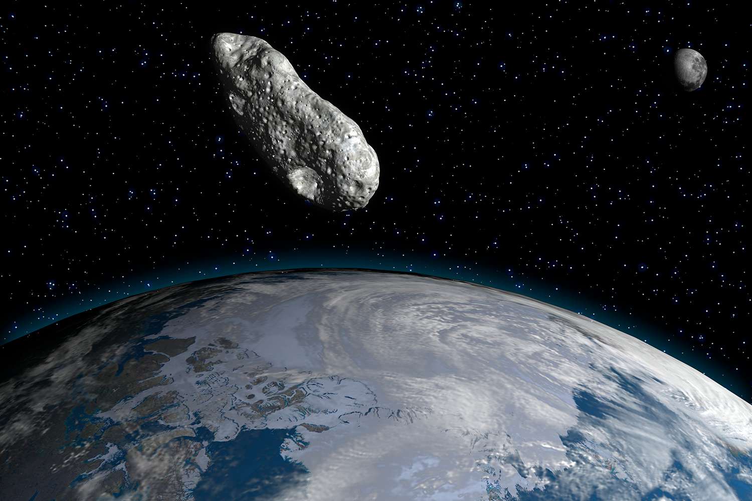 Asteroid Large Enough to Destroy an Entire City Could Still Strike the(00)