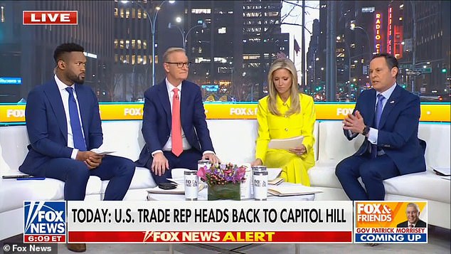 The other hosts all appeared to disagree, choosing to stand by Trump as his policies continue to put Republicans to the test