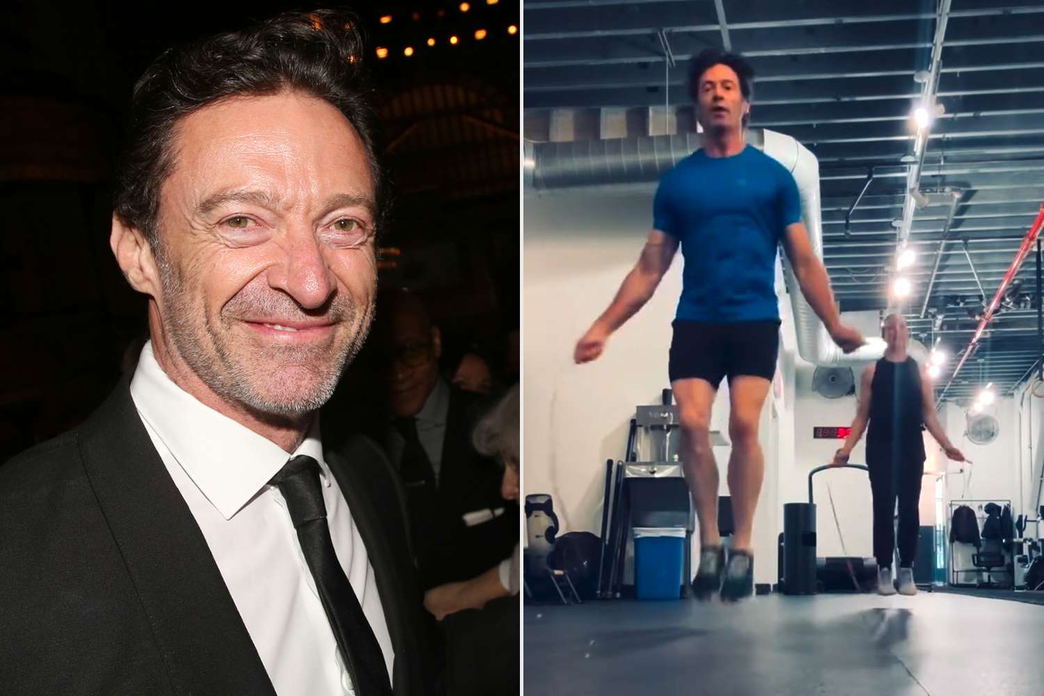 Hugh Jackman Shows Off Jump Rope Progress Before Next Concert 'Now If