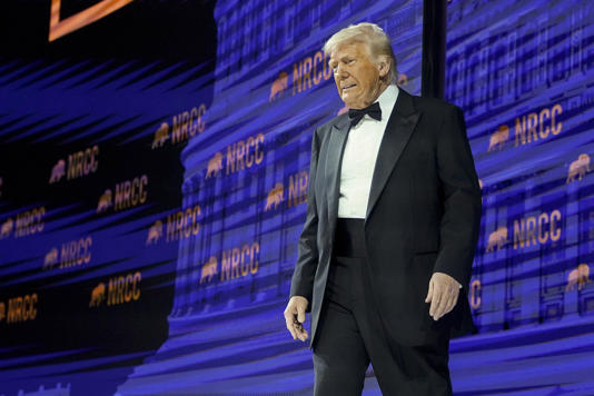 Donald Trump’s latest move has sent markets surging (Pool via AP)