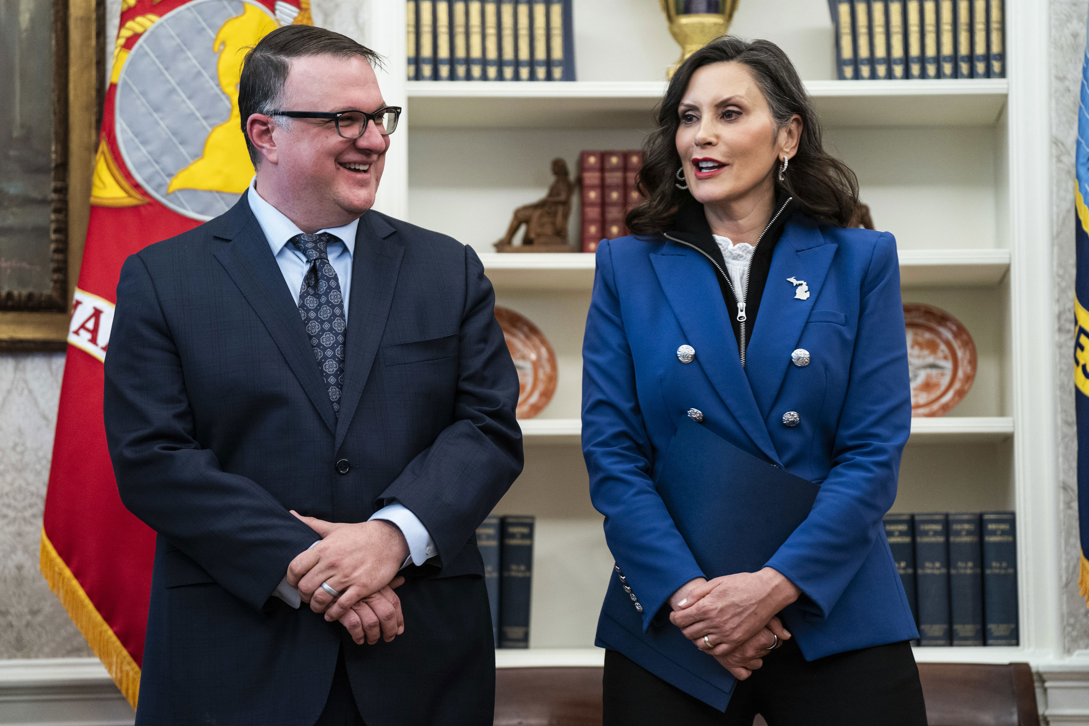 EUROPE SHOULD NOT EVEN EXPECT A SANE U.S. IF DEMOCRATS RETURN TO POWER IN 2028, judging by crazy statements from likely candidate Gretchen Whitmer ❌