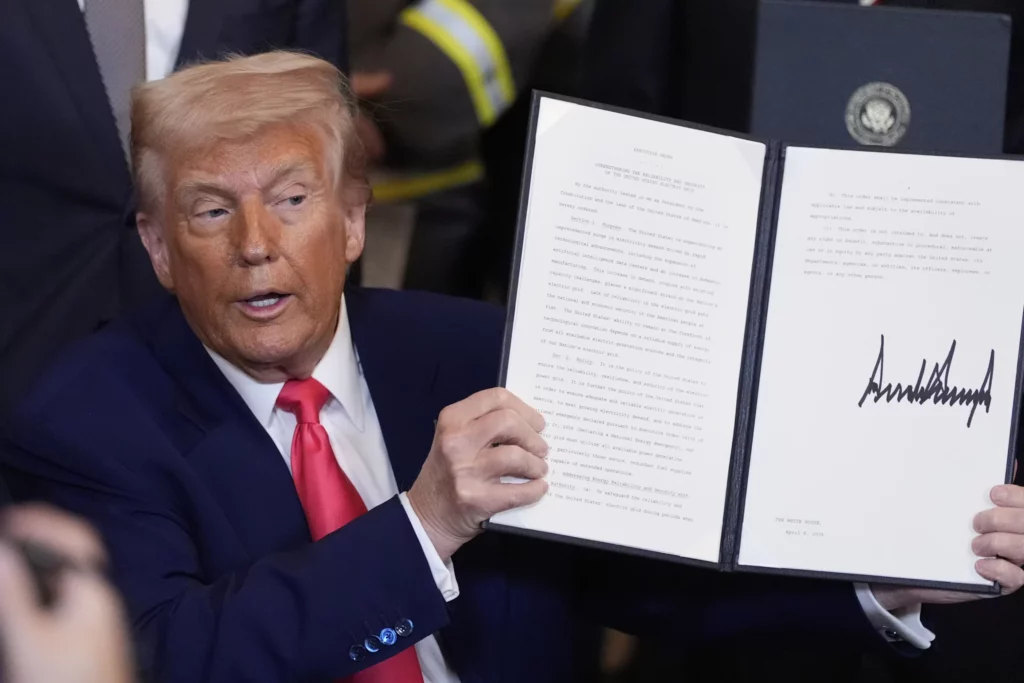 Trump signs executive order to undo shower pressure standards