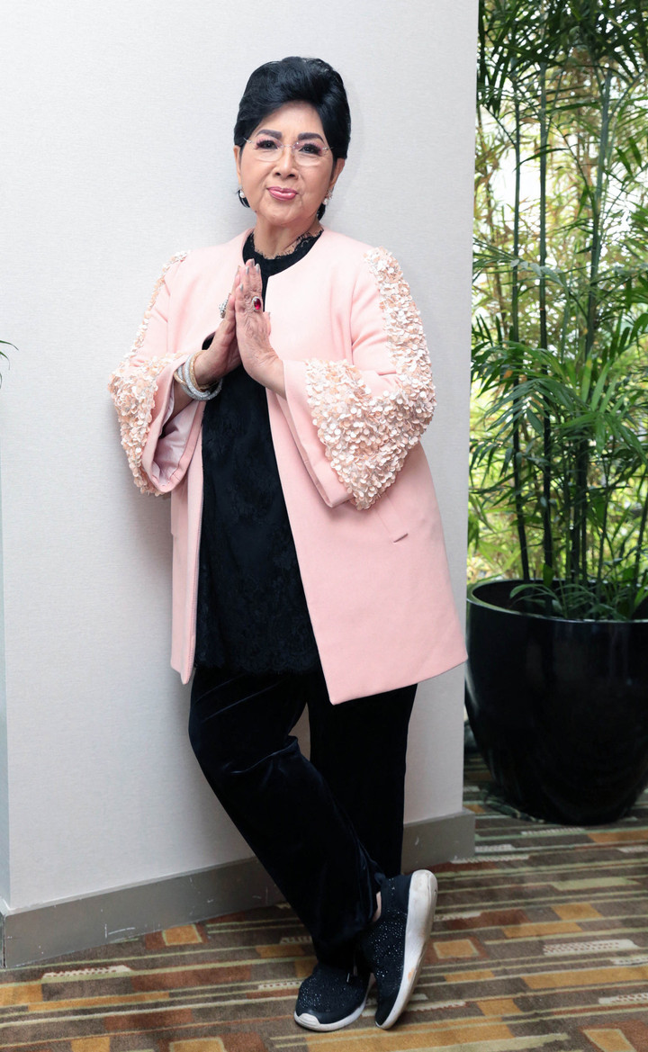 Penyanyi dan penulis lagu Indonesia Titiek Puspa. Foto: BAHTIAR / AFP