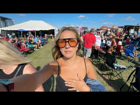 Join me for a wild day at a country music festival