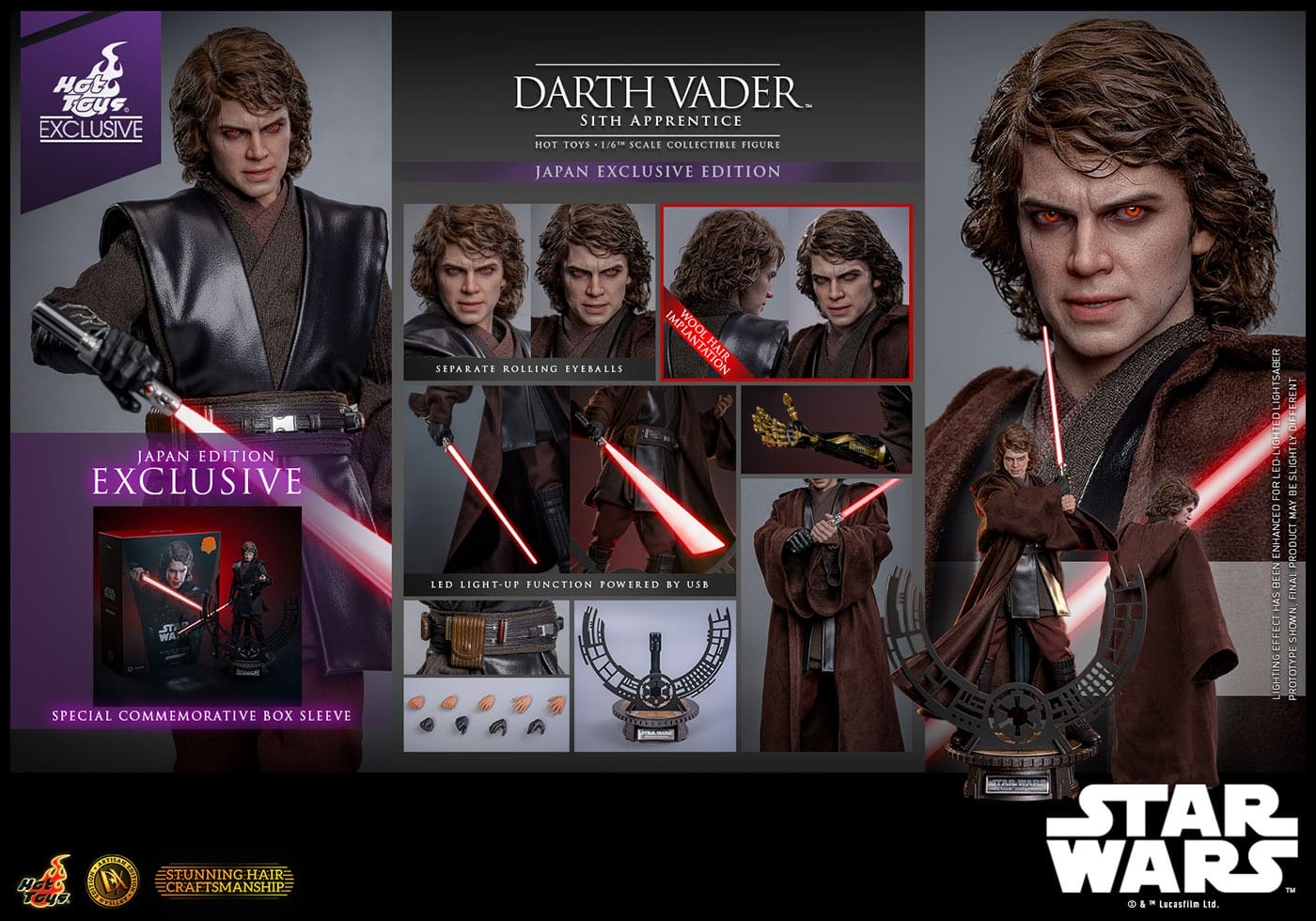 最終値下げDarthVaderダースヴェイダーサイン入りセレブレーションIII Star Wars Revenge of The Sith Darth Vader Celebration