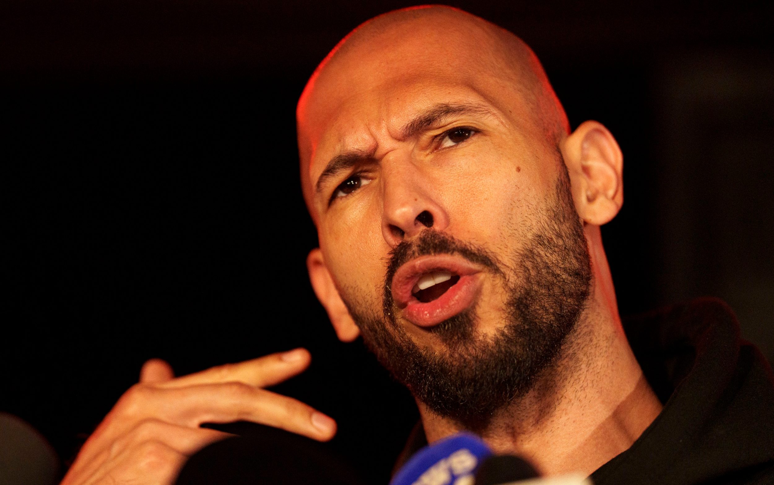 Andrew Tate is also under investigation in the UK following allegations of rape and human trafficking - Vadim Ghirda/AP