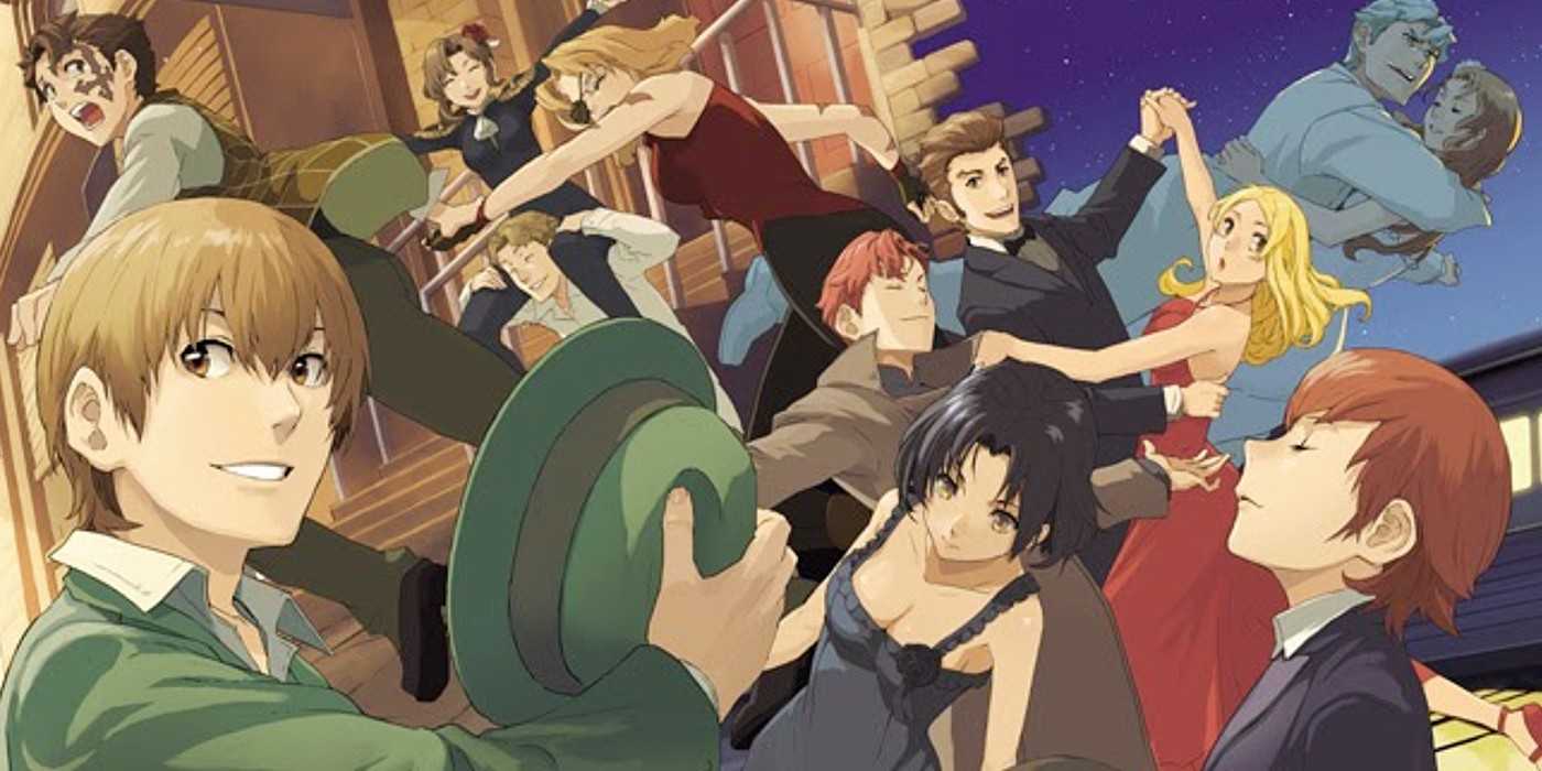 The cast of Baccano!