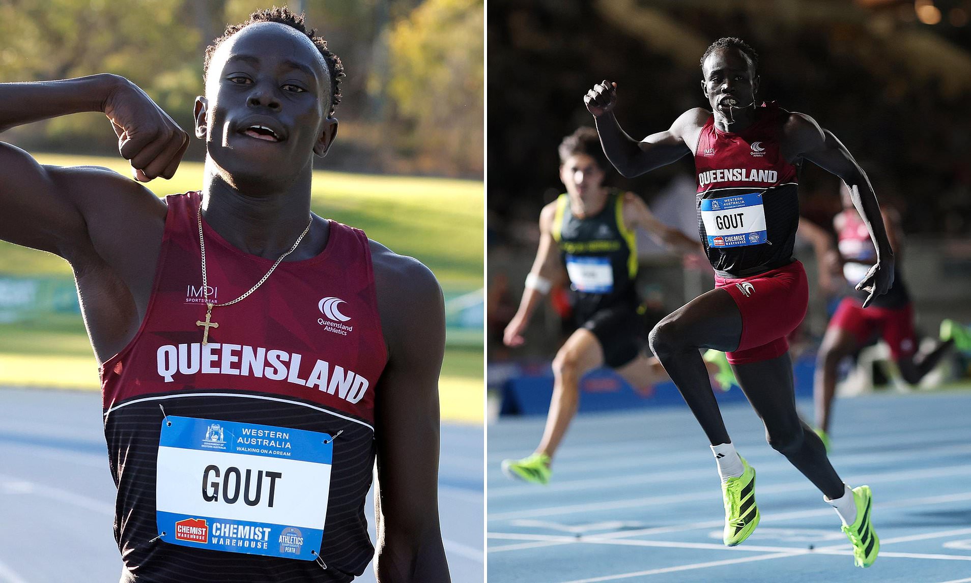 Extraordinary scenes as Aussie sprinter Gout Gout stuns the sporting world with major milestone