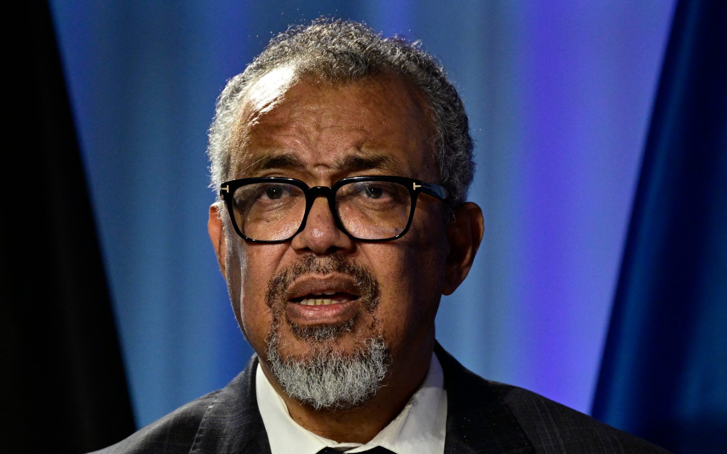 The WHO’s Director General said the organisation was accelerating its efforts to wean countries off foreign aid - JOHN MACDOUGALL/AFP