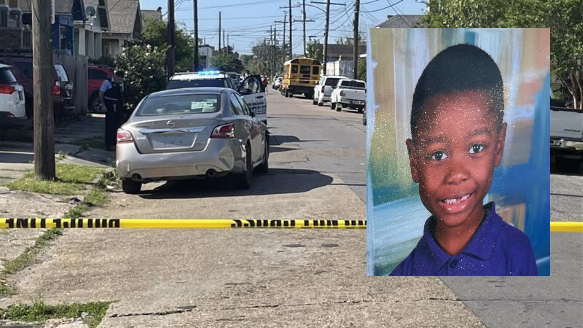 6yearold boy fatally struck by school bus in New Orleans