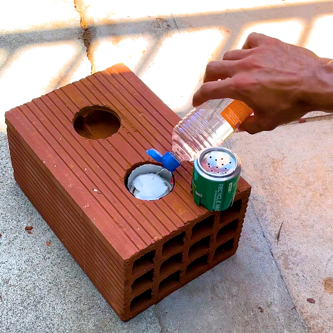 Recycled cans are useful instead of waste♻️