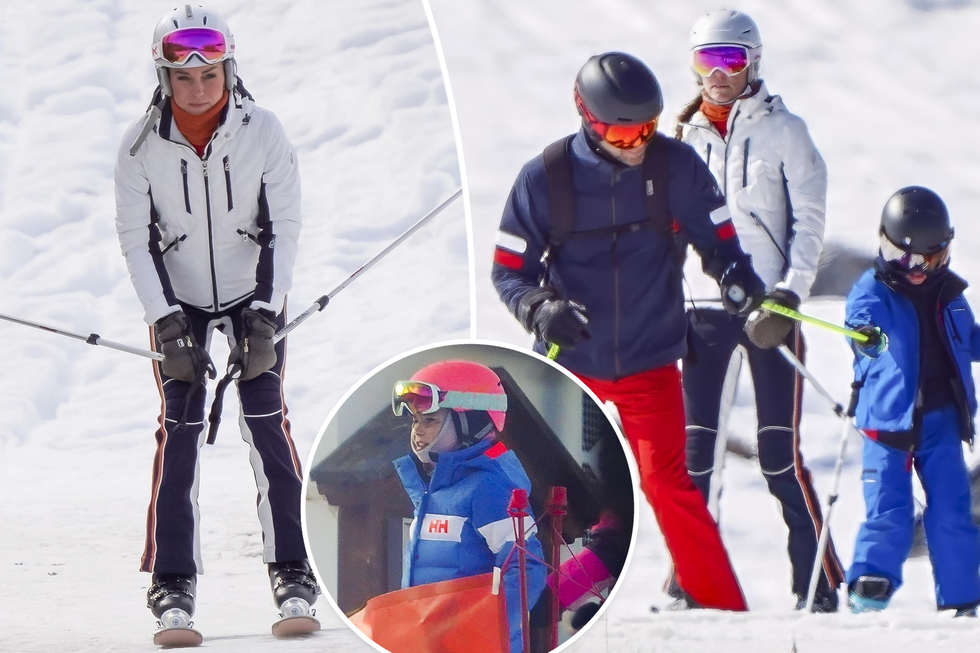 Kate Middleton and Prince William take kids on ski holiday in the