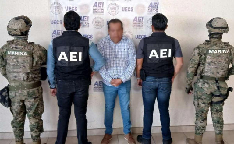 Cae líder de la célula delictiva "Tláloc". Foto: Especial