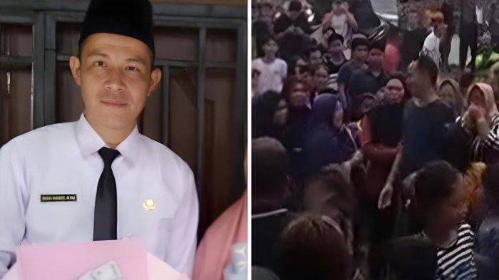 HIDUP LAGI - Rudi Mahli guru SD di Kabupaten PALI yang menghebohkan warga karena dikabarkan meninggal dunia namun ternyata pulang dalam kondisi hidup di Sumatera Selatan, Rabu (9/4/2025). Awal mula guru SD dikira meninggal hingga pelayat berdatangan ternyata masih salami warga. (Tribunsumsel.com/ Facebook Wang Ritam/ Foto dari Facebook Rudi Mahli)