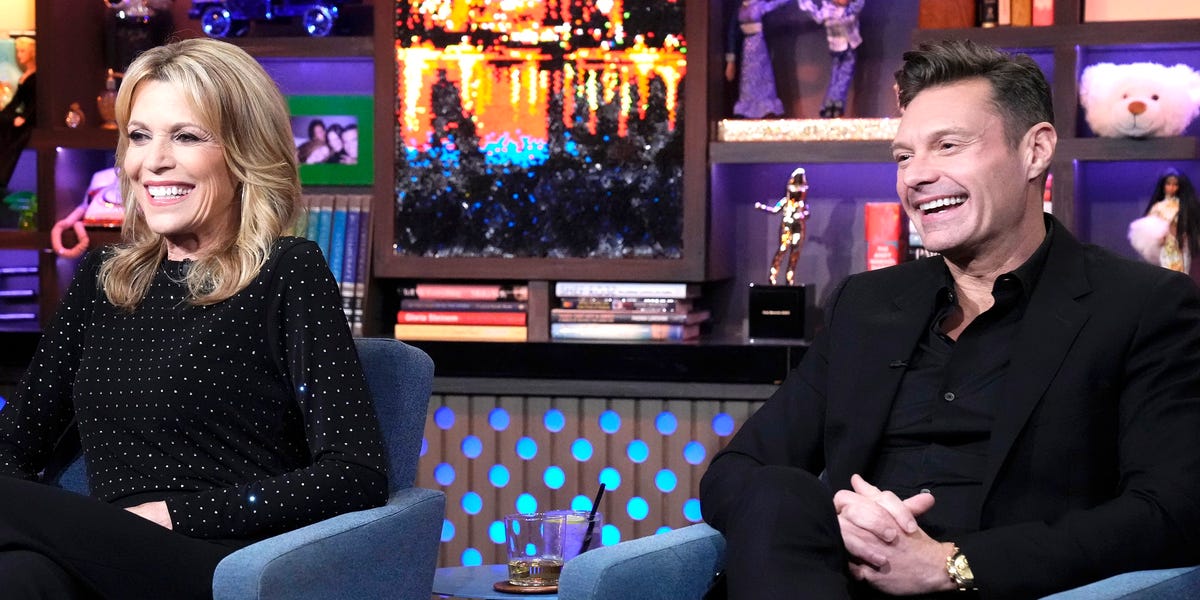 See Ryan Seacrest's Unexpected Reaction to Vanna White's Claim About His Love Life