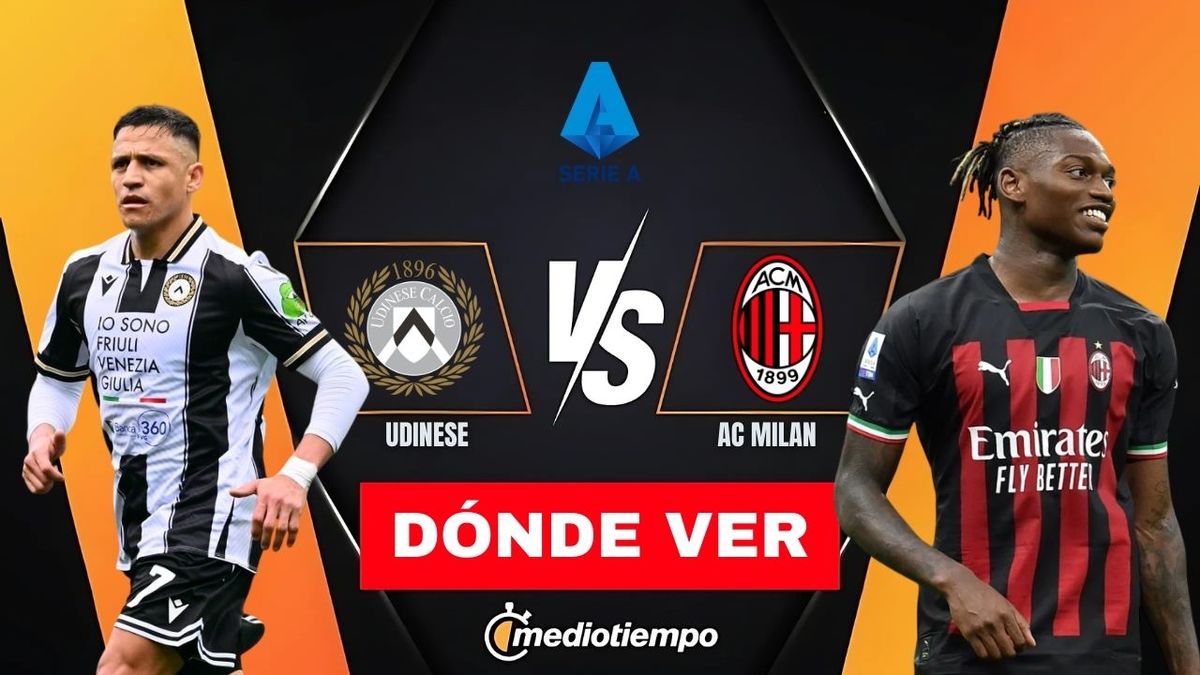 Udinese vs AC Milan EN VIVO. Partido HOY de Serie A ONLINE