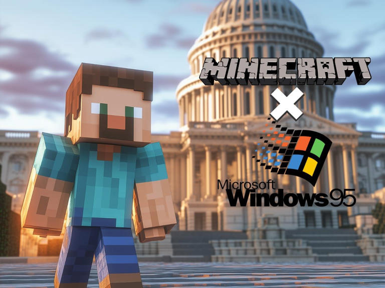 US Library Of Congress honours windows 95 and Minecraft theme as most