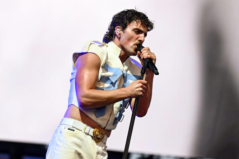 Benson Boone en Coachella 2025.