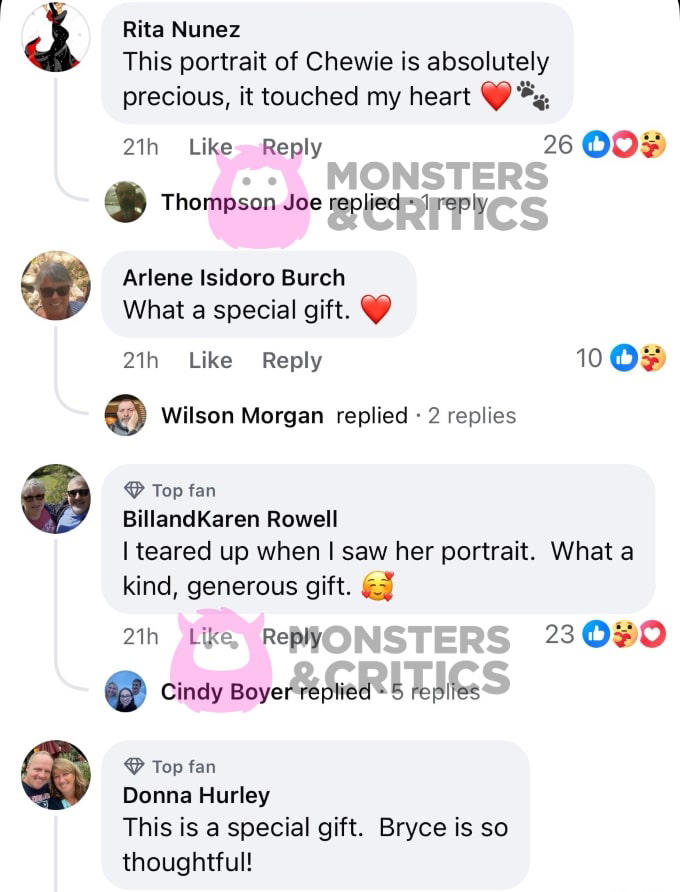 LIVE fans remarked on the touching gift Kelly Ripa received. Pic credit: @Live With Kelly and Mark/Facebook