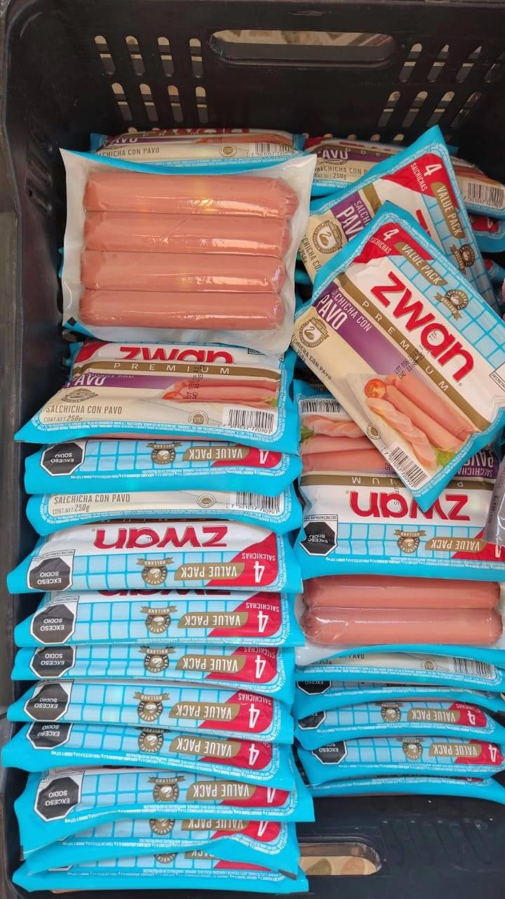 Salchicha Zwam. Foto: Redes sociales