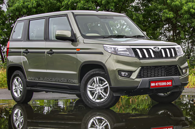 Mahindra Bolero Neo green color