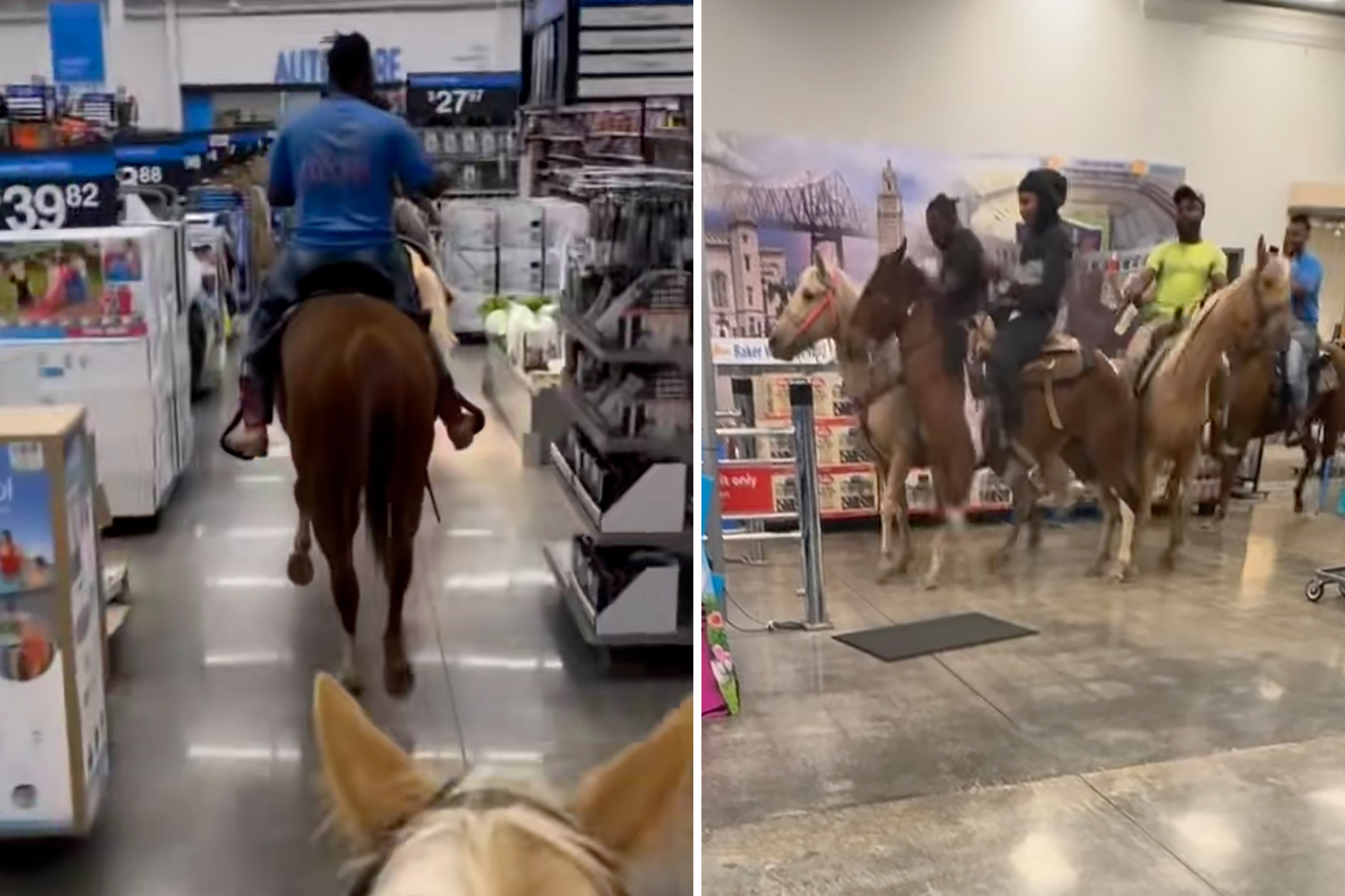 ‘Cutthroat cowboys’ busted after wild viral video captures them riding