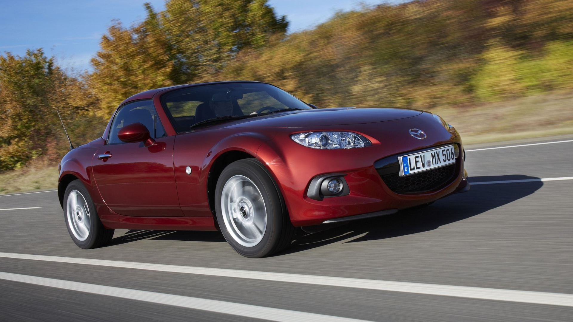 2013 mazda miata front side