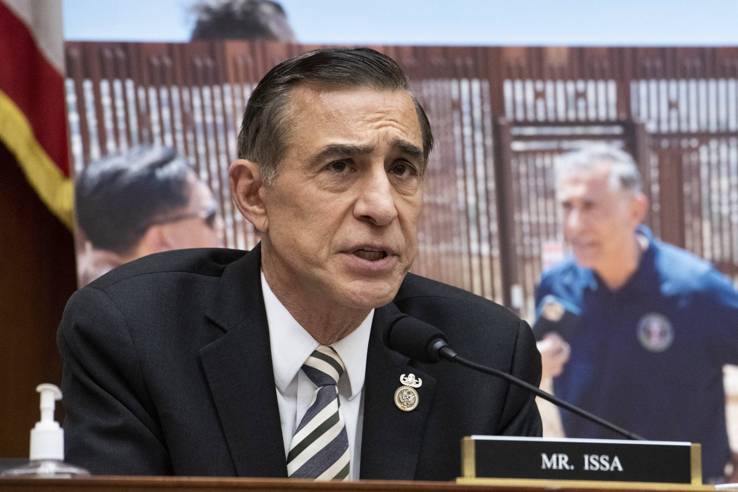 Rep. Darrell Issa during a US House Judiciary hearing