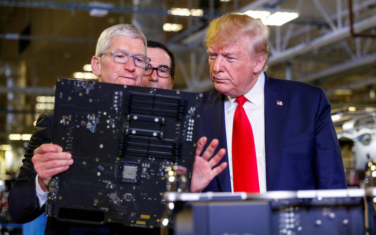 China praises the US for exempting electronics taxes, the White House leaves open the possibility of still imposing tariffs on semiconductors