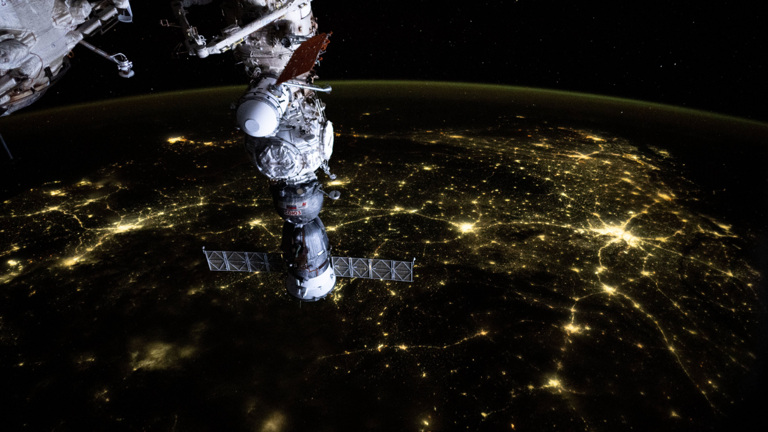 City lights and stars: Nasa shares nighttime image of India from space