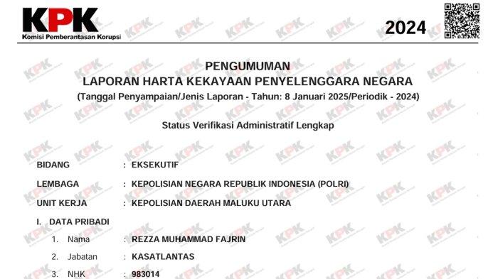 Lanjutan Karir AKP PTIK Rezza Muhammad Fajrin: Rute Pendidikan dan Hadiahnya