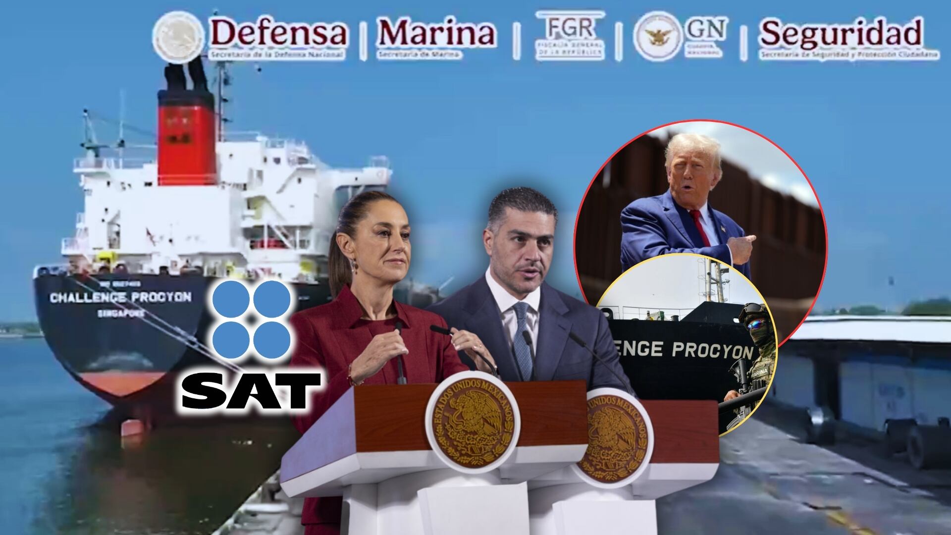 El operativo, además de evidenciar una gran red de contrabando activa, dejó ver una crisis nacional por el huachicol fiscal. Foto: Especial