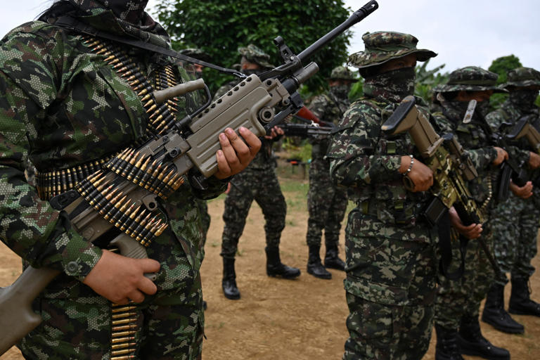 La nueva generación del crimen organizado en Colombia está compuesta por múltiples grupos con distintas capacidades y grados de incidencia territorial. / AFP